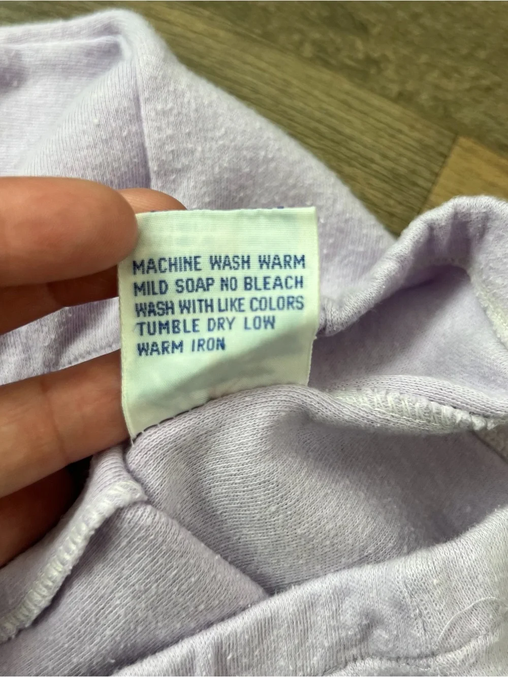 Vintage Little-Loves Toddler Purple Comfy Shorts - Pink Trim - Size 24 Months